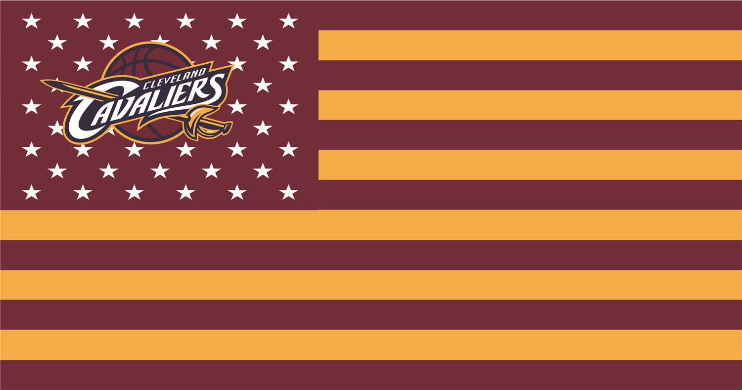 Cleveland Cavaliers Flags iron on heat transfer